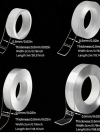 1 Roll Heavy Duty Double-Sided Nano Tape – Reusable, Washable, Traceless Transparent Adhesive for Home, Office & Car Use - Image 6